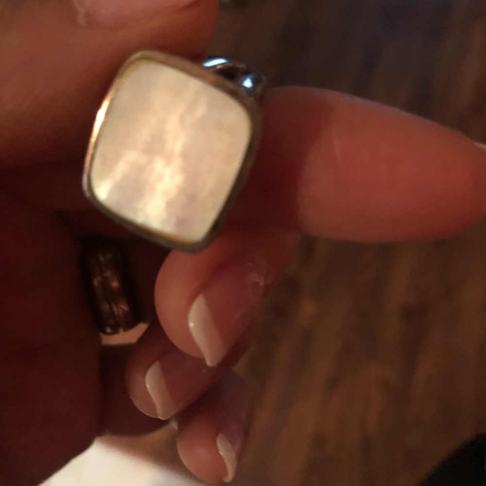 Moonstone Ss Ring - image 6